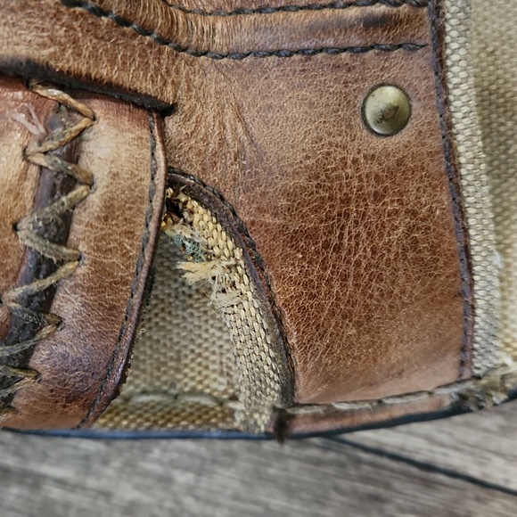 Dr. Martens Vintage Men's Tan Leather Fisherman Slip on Sandals AW004 Size 11 - Picture 12 of 12